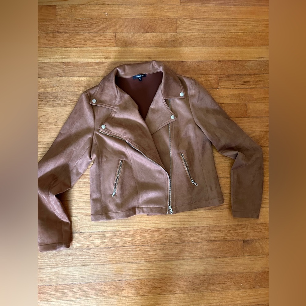 Medium, suede leather jacket